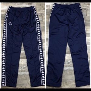 Navy blue kappa pants